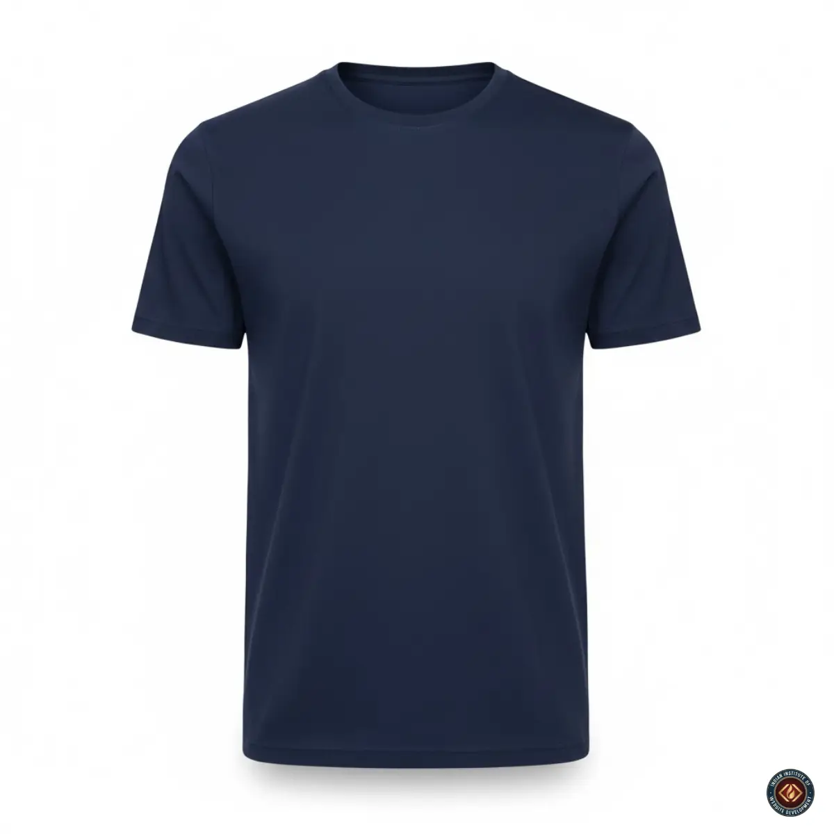 Premium Cotton Workshop T-Shirt Navy Blue Unisex Regular Fit Training Appare by IIWD