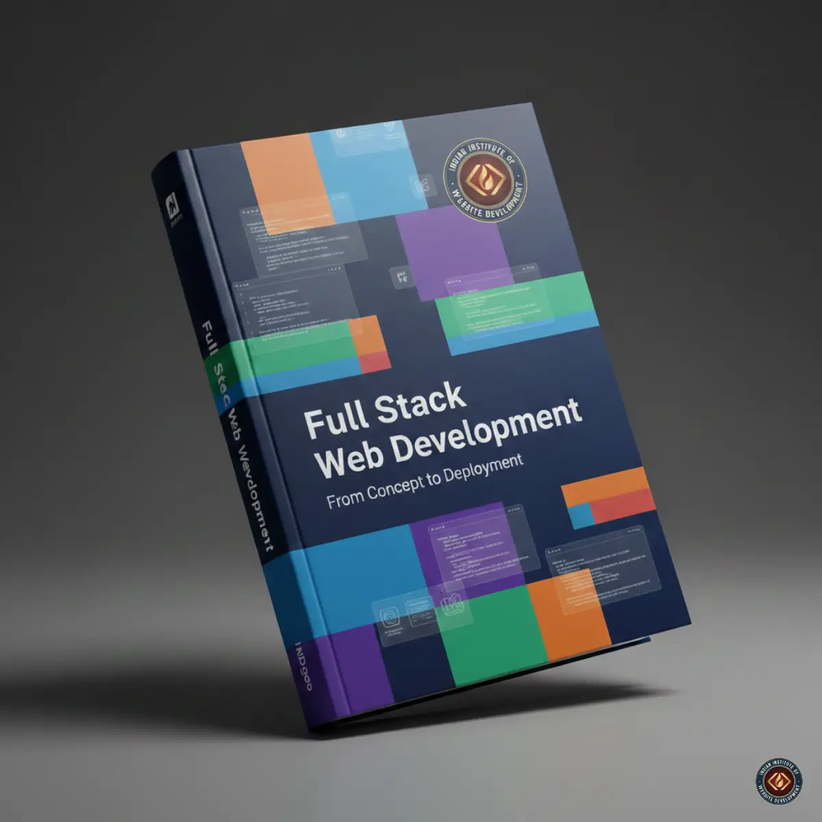 IIWD Full Stack Website Development Course Notebook (250 Pages) for Students & Professionals
