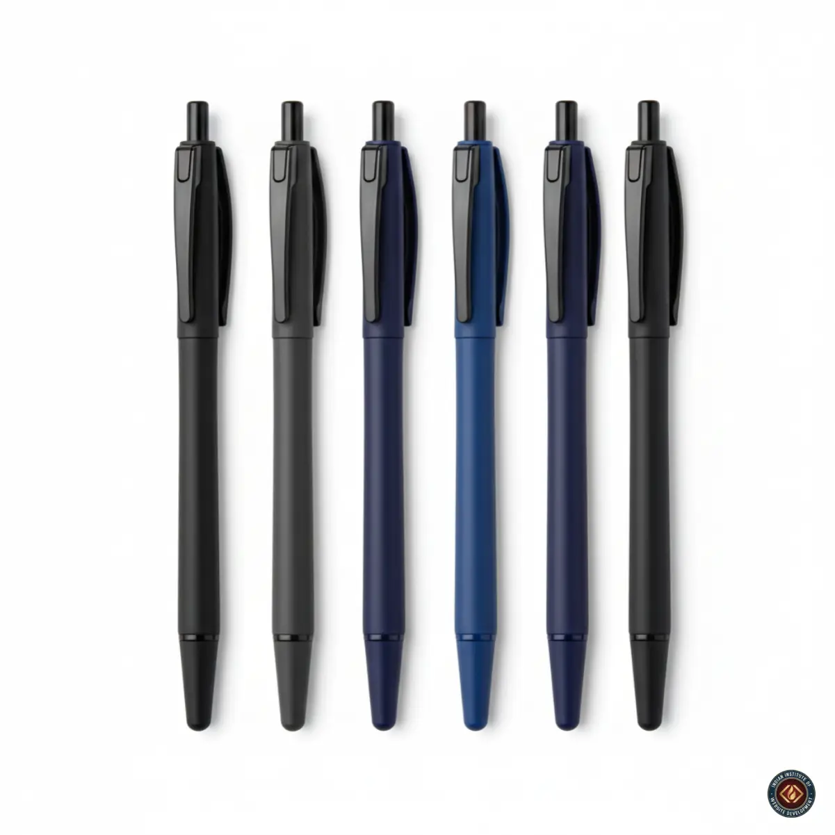 IIWD Smooth Writing Ball Pen Set for Students & Trainees | KSAPYA Blue & Black Ball Pens for Daily Use